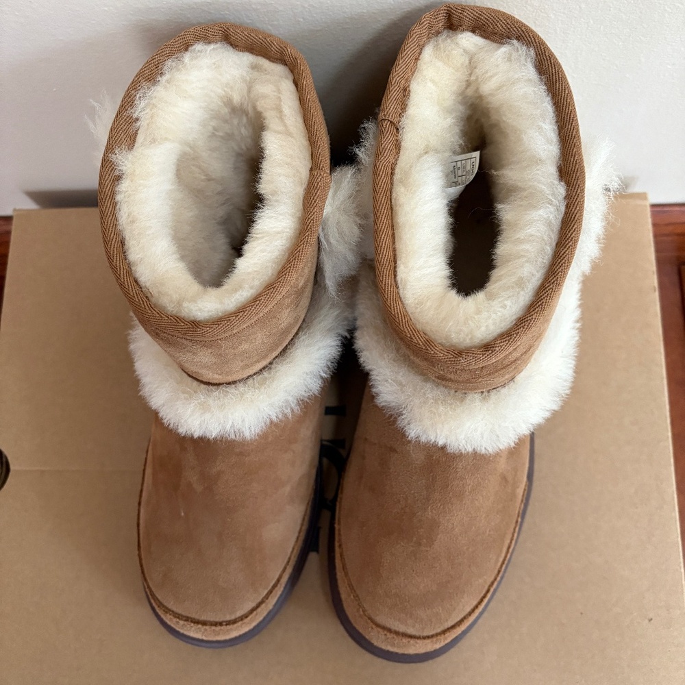Sunburst Short Boots – Chestnut – Size 6